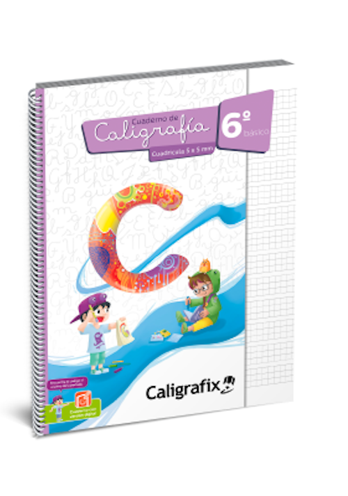 Caligrafía en Cuadrícula 6º Básico