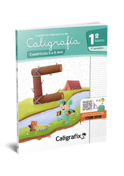 Caligrafía en Cuadrícula 1º Básico 2º Semestre