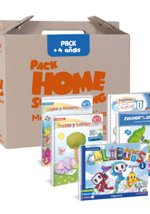 Pack Homeschooling 4 años