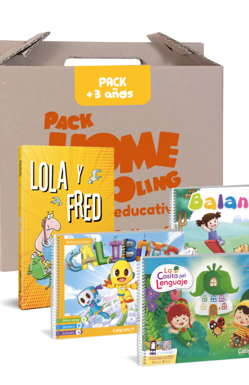 Pack Homeschooling 3 años